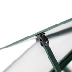 vidaXL Serre avec cadre de base vert 334x169x202 cm aluminium