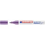 Marqueur Peinture Brillante 750 Violet Pointe Ronde 2-4 mm x 5 EDDING