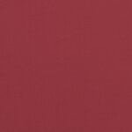 vidaXL Coussins de chaise de jardin lot de 6 rouge bordeaux 50x50x3 cm