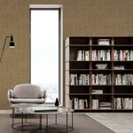 DUTCH WALLCOVERINGS Papier peint Motif de fil Marron