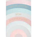 Carte bon anniversaire arc-en-ciel - draeger paris