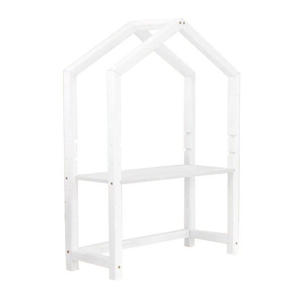 Bureau enfant cabane STOLLY bois blanc
