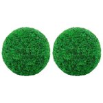 vidaXL Boules de buis artificielles 2 Pièces 27 cm