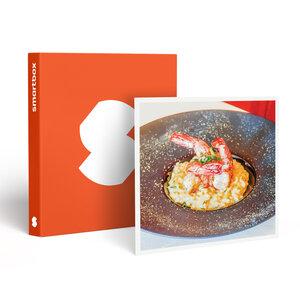 SMARTBOX - Coffret Cadeau Menu Lyrique 3 plats pour 2 personnes avec champagne et caviar à partager - Gastronomie