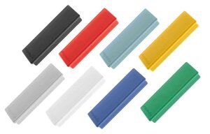 Pqt de 10 Aimants rectangulaire 54x19xH8mm Blanc MAGNÉTOPLAN