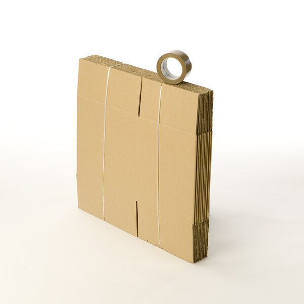 Kit 10 cartons à livres avec 1 rouleau d'adhésif gratuit