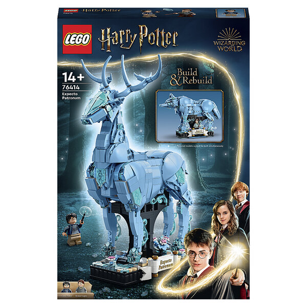 76414 LEGO Harry Potter - Set Expecto Patronum 2-en-1 avec Minifigurines