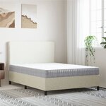 vidaXL Matelas à ressorts ensachés moyen 140x200 cm