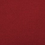 vidaXL Banc de rangement pliable Bordeaux 76x38x38 cm Faux lin