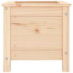 vidaXL Jardinière 40x40x39 cm bois de pin massif