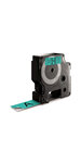 DYMO LabelManager cassette ruban D1 19mm x 7m Noir/Vert (compatible avec les LabelManager et les LabelWriter Duo)