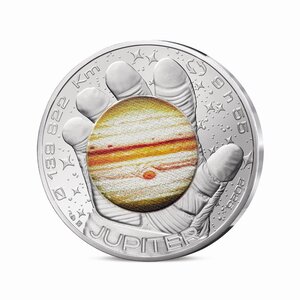 L'Odyssée Spatiale avec Thomas Pesquet - Monnaie de 10€ Argent - Jupiter