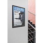 Cadre d'affichage adhésif DURAFRAME® A3 - Pour surfaces lisses et rigides - 2 pièces - Noir DURABLE