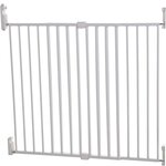Barrière de sécurité large BROADWAY Gro Gate - A visser - 76/134 5 x 76 cm - Blanche
