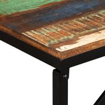 vidaXL Banc 110 x 35 x 45 cm Bois de récupération massif