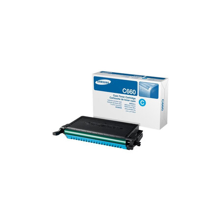 Cartouche De Toner Cyan Haut Rendement Samsung Clp-c660b St885a Pour Clp-610/clp-660