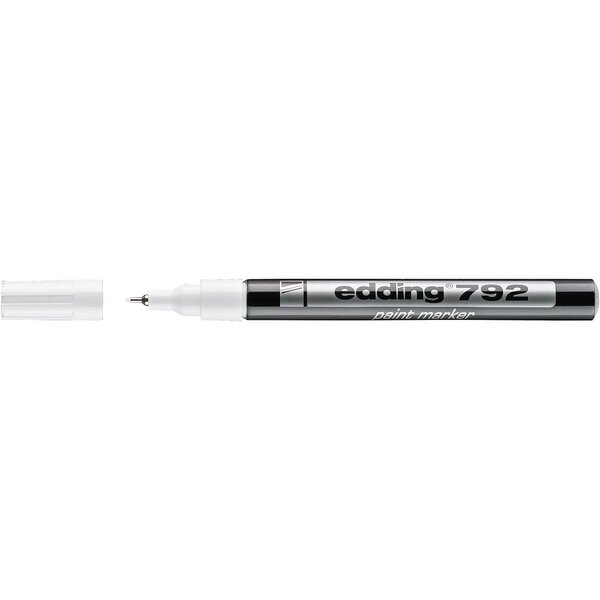 Marqueur Peinture 792 Blanc Pointe Extra-Fine 0 8 mm EDDING