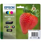 Epson multipack cartouche fraise - noir  cyan  magenta  jaune