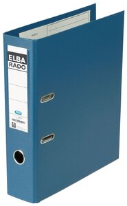 Classeur Rado Plast dos:50 mm A4 Noir ELBA