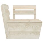 Salon de jardin meuble d'extérieur ensemble de mobilier palette 5 pièces bois d'épicéa imprégné 02_0018418