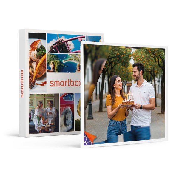 SMARTBOX - Coffret Cadeau Joyeux anniversaire : 2 jours dans une ville d'Europe -  Séjour