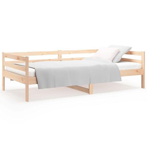 vidaXL Lit de jour 80x200 cm Bois de pin massif