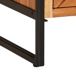 vidaXL Table basse 90x55x40 cm bois massif d'acacia