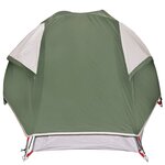 vidaXL Tente de camping à dôme 1 personne vert imperméable