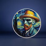 Pièce de monnaie en Argent 1000 Francs g 31.1 (1 oz) Millésime 2025 Strangers Among Us VINCENT VAN GOGH