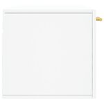 vidaXL Armoire murale blanc 80x36 5x35 cm bois d'ingénierie