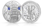 Pièce de monnaie 20 euro Autriche 2022 argent BE – Sérénité de l’éléphant