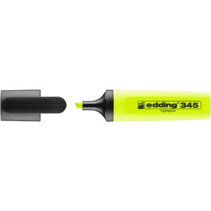 Surligneur 345 Jaune Pointe Biseauté 2-5 mm EDDING