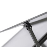 vidaXL Serre avec cadre de base anthracite 169x169x195 cm aluminium