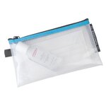 Pochette À Fermeture Éclair En Plastique Souple - Couleurs Assorties - X 10 - Exacompta