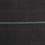 vidaXL Membrane anti-mauvaises herbes noir 1 5x10 m PP