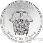 Pièce de monnaie en Argent 5 Dollars g 31.1 (1 oz) Millésime 2016 Lunar Skulls LUNAR SKULLS