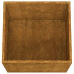 vidaXL Jardinières 2 Pièces 32x30x29 cm acier corten