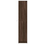 vidaXL Buffet haut LED chêne brun 41 5x32 5x200 cm bois d’ingénierie