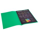 Paquet De 100 Sous-chemises Rock''s 80 - 22x31cm - Vert Sapin - Exacompta