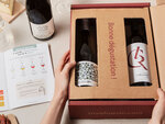 SMARTBOX - Coffret Cadeau Abonnement de 2 mois : 3 bouteilles de vin par mois et livret de dégustation -  Gastronomie