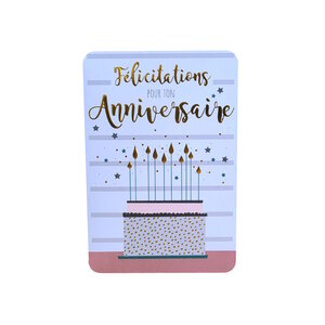 Carte De Voeux - Anniversaire - Félicitations Pour Ton Anniversaire