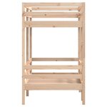 vidaXL Lit superposé sans matelas 90x200 cm bois de pin massif