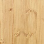 vidaXL Support pour plantes Corona 30x30x73 cm bois de pin massif