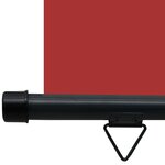 vidaXL Auvent latéral de balcon 85x250 cm Rouge