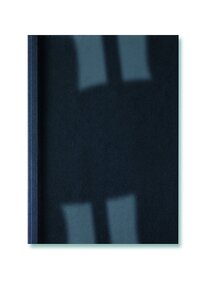 Lot 100 Couvertures reliure thermique LeatherGrain format A4 15 feuilles 15mm noir GBC