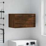 vidaXL Armoire murale Chêne marron 60x36 5x35 cm Bois d'ingénierie