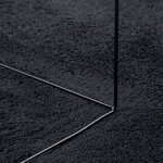 vidaXL Tapis OVIEDO à poils courts noir 60x110 cm