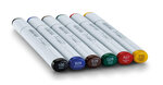 Set Copic Sketch marqueurs Manga 6 couleurs primaires vives