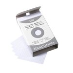 Étui De 100 Fiches - Bristol Quadrillé 5x5 Non Perforé 74x105mm - Blanc - X 10 - Exacompta