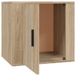 vidaXL Tables de chevet 2 Pièces Chêne sonoma 50x39x47 cm